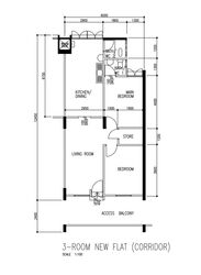 Blk 542 Cheng San Green (Ang Mo Kio), HDB 3 Rooms #542659101